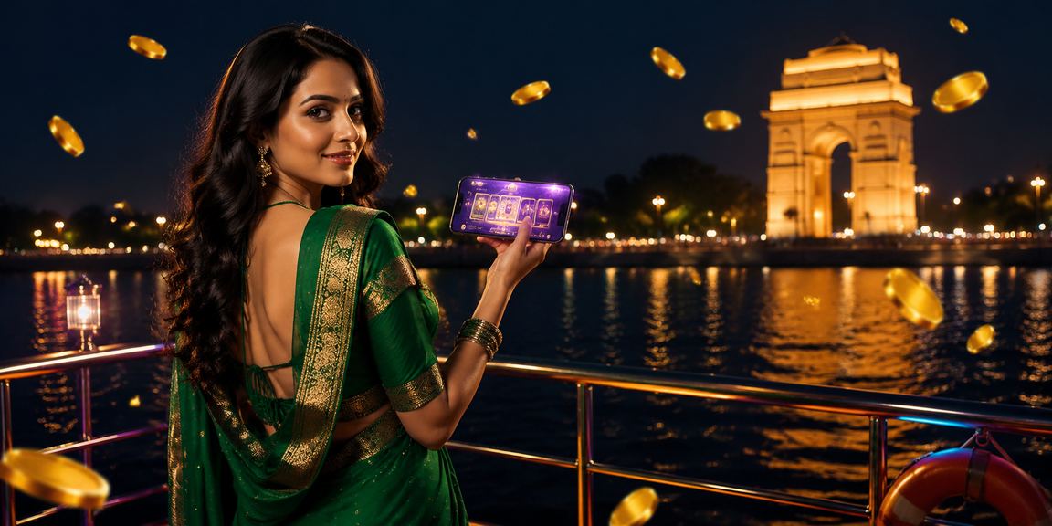 Mobile casino payments and Andar Bahar gaming at India Gate Delhi